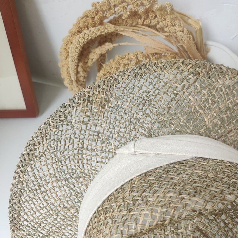  Quà tặng 20/11 cho sếp nữ, vợ, cô giáo, giáo viên nữ, mẹ và bạn gái, người yêu nữ quà tặng Mũ nón cói đi biển rộng vành tròn đẹp cho nữ AGANA - NC510 