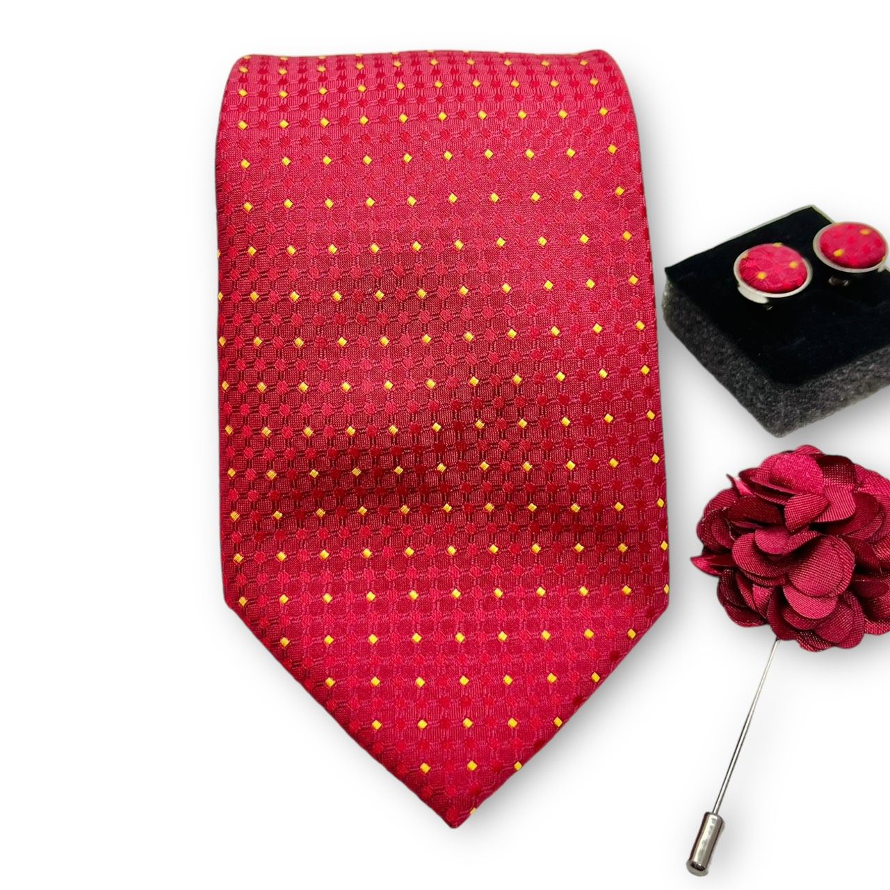  Quà tặng 20/10 cho đối tác nam, sếp nam, đồng nghiệp nam, người yêu nam ,bạn bè, anh trai hoặc người thân quà tặng Set cà vạt nam 4 món cao cấp làm quà tặng, caravat đẹp sang trọng - SCR018 