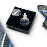  Quà tặng 20/10 cho đối tác nam, sếp nam, đồng nghiệp nam, người yêu nam ,bạn bè, anh trai hoặc người thân quà tặng Set cà vạt nam 4 món cao cấp làm quà tặng, caravat đẹp sang trọng - SCR024 