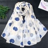  Quà tặng 20/11 cho sếp nữ, vợ, cô giáo, giáo viên nữ, mẹ và bạn gái, người yêu nữ quà tặng Khăn quàngchoàng cổ lụa cao cấp cho nữ văn phòng sở đẹp màu trắng AGANA - KS174 