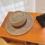  Quà tặng 20/10 cho sếp nữ, vợ, cô giáo, giáo viên nữ, mẹ và bạn gái, người yêu nữ quà tặng Mũ nón cói đi biển rộng vành tròn đẹp cho nữ AGANA - NC511 