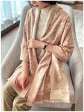  Khăn quàng choàng cổ len Cashmere giữ ấm cao cấp phong cách Hàn Quốc đẹp sang trọng - KC408 