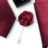  Set cà vạt nam 4 món cao cấp làm quà tặng, caravat đẹp sang trọng - SCR006 