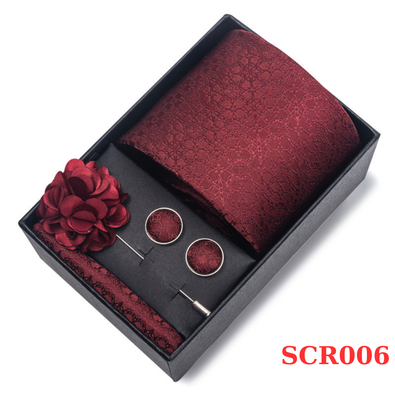  Quà tặng 20/10 cho đối tác nam, sếp nam, đồng nghiệp nam, người yêu nam ,bạn bè, anh trai hoặc người thân quà tặng Set cà vạt nam 4 món cao cấp làm quà tặng, caravat đẹp sang trọng - SCR006 