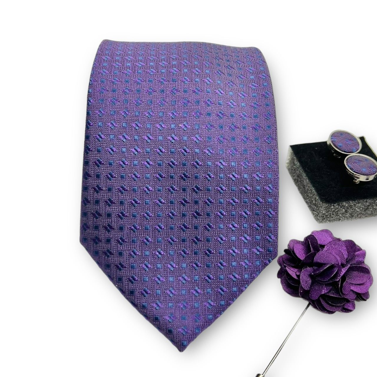  Quà tặng 20/10 cho đối tác nam, sếp nam, đồng nghiệp nam, người yêu nam ,bạn bè, anh trai hoặc người thân quà tặng Set cà vạt nam 4 món cao cấp làm quà tặng, caravat đẹp sang trọng - SCR009 