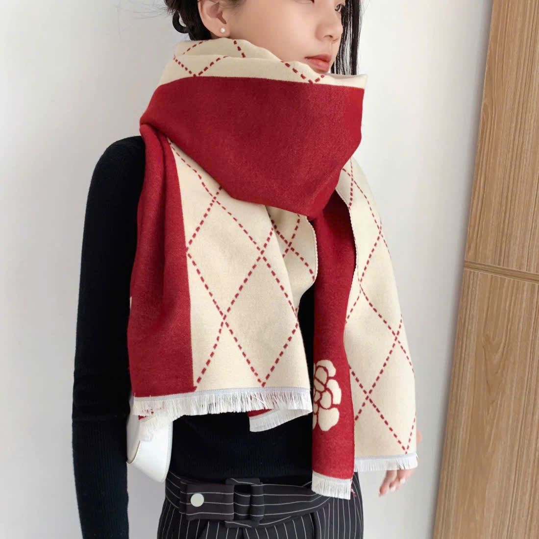  Quà tặng 20/11 cho cô giáo, cô giáo chủ nhiệm, giáo viên nữ, cô giáo mầm non, cô giáo tiểu học, cô giáo trung niên ý nghĩa ngày nhà giáo Việt Nam quà tặng Khăn quàng choàng cổ len Cashmere giữ ấm cao cấp phong cách Hàn Quốc đẹp sang trọng - KC410 