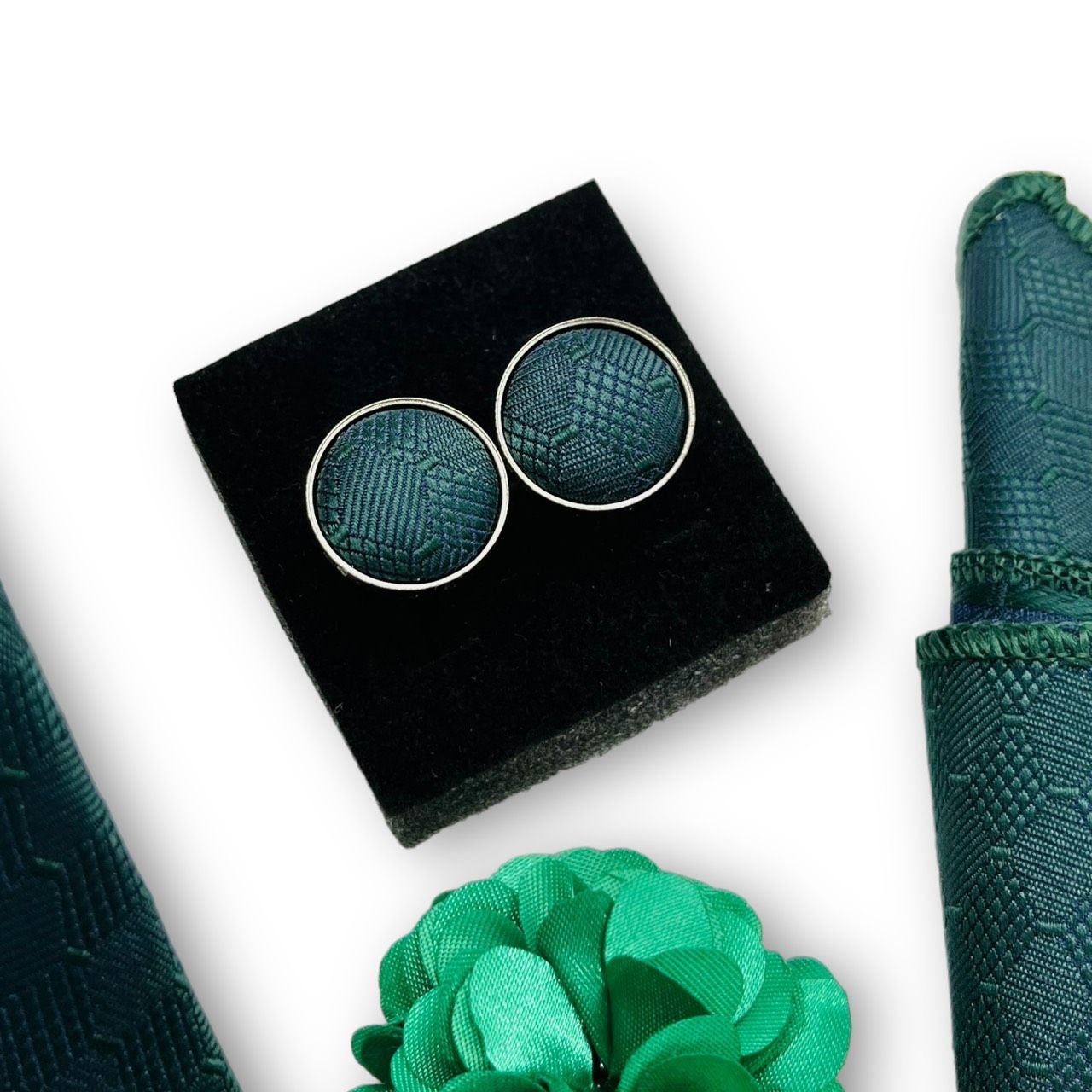  Set cà vạt nam 4 món cao cấp làm quà tặng, caravat đẹp sang trọng - SCR004 