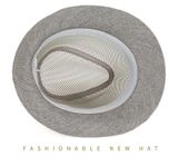  Quà tặng 20/11 cho đối tác nam, sếp nam, đồng nghiệp nam, người yêu nam ,bạn bè, anh trai hoặc người thân quà tặng Mũ nón phớt Fedora lưới dành cho nam cao cấp AGANA nón cao bồi phong cách cổ điển pha lẫn hiện đại - Màu Xám - MFDN006 