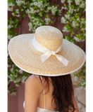  Quà tặng 20/10 cho sếp nữ, vợ, cô giáo, giáo viên nữ, mẹ và bạn gái, người yêu nữ quà tặng Mũ nón cói đi biển rộng vành tròn đẹp cho nữ sợi tự nhiên cao cấp dây trắng - NC523 