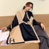 Khăn quàng choàng cổ len Cashmere cho nữ giữ ấm cao cấp phong cách Hàn Quốc đẹp sang trọng AGANA - KC471
