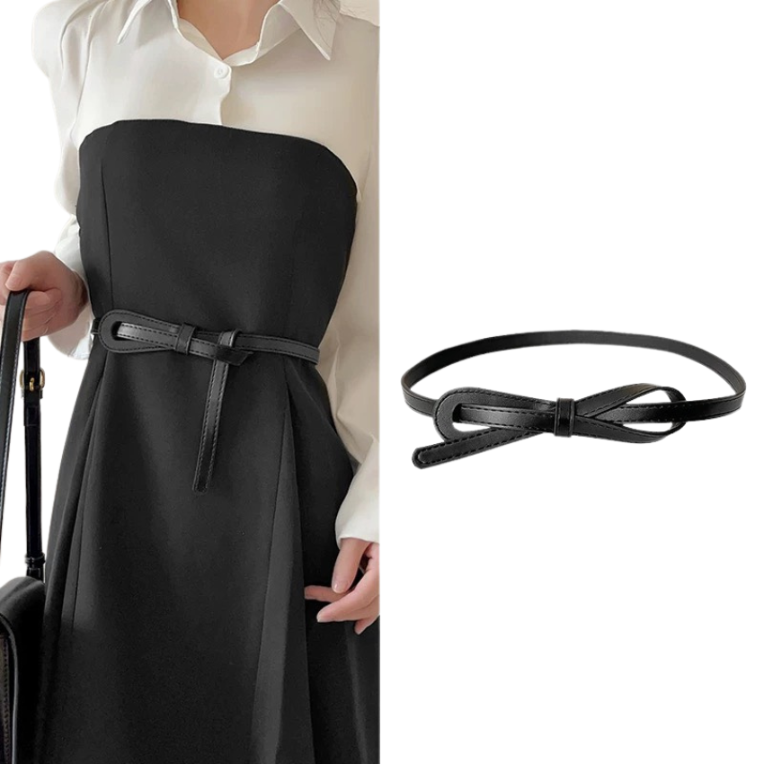  Thắt lưng nữ da bò thật AGANA dây nịt da thật đai váy da thật Hàn Quốc cao cấp phong cách hiện đại - DNT023 