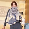 Khăn quàng choàng cổ len Cashmere cho nữ giữ ấm cao cấp phong cách Hàn Quốc đẹp sang trọng AGANA Khăn Phụ Kiện - KC478