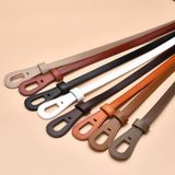  Thắt lưng nữ da bò thật AGANA dây nịt da thật đai váy da thật Hàn Quốc cao cấp phong cách hiện đại - DNT023 