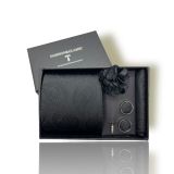  Set cà vạt nam 4 món cao cấp làm quà tặng, caravat đẹp sang trọng - SCR019 