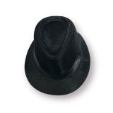  Quà tặng 20/11 cho đối tác nam, sếp nam, đồng nghiệp nam, người yêu nam ,bạn bè, anh trai hoặc người thân quà tặng Mũ nón phớt Fedora nam vành nhỏ cao cấp AGANA nón cao bồi phong cách cổ điển pha lẫn hiện đại - Màu Đen  - MFDN004 