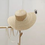  Quà tặng 20/10 cho sếp nữ, vợ, cô giáo, giáo viên nữ, mẹ và bạn gái, người yêu nữ quà tặng Mũ nón cói đi biển rộng vành tròn đẹp cho nữ AGANA - NC516 