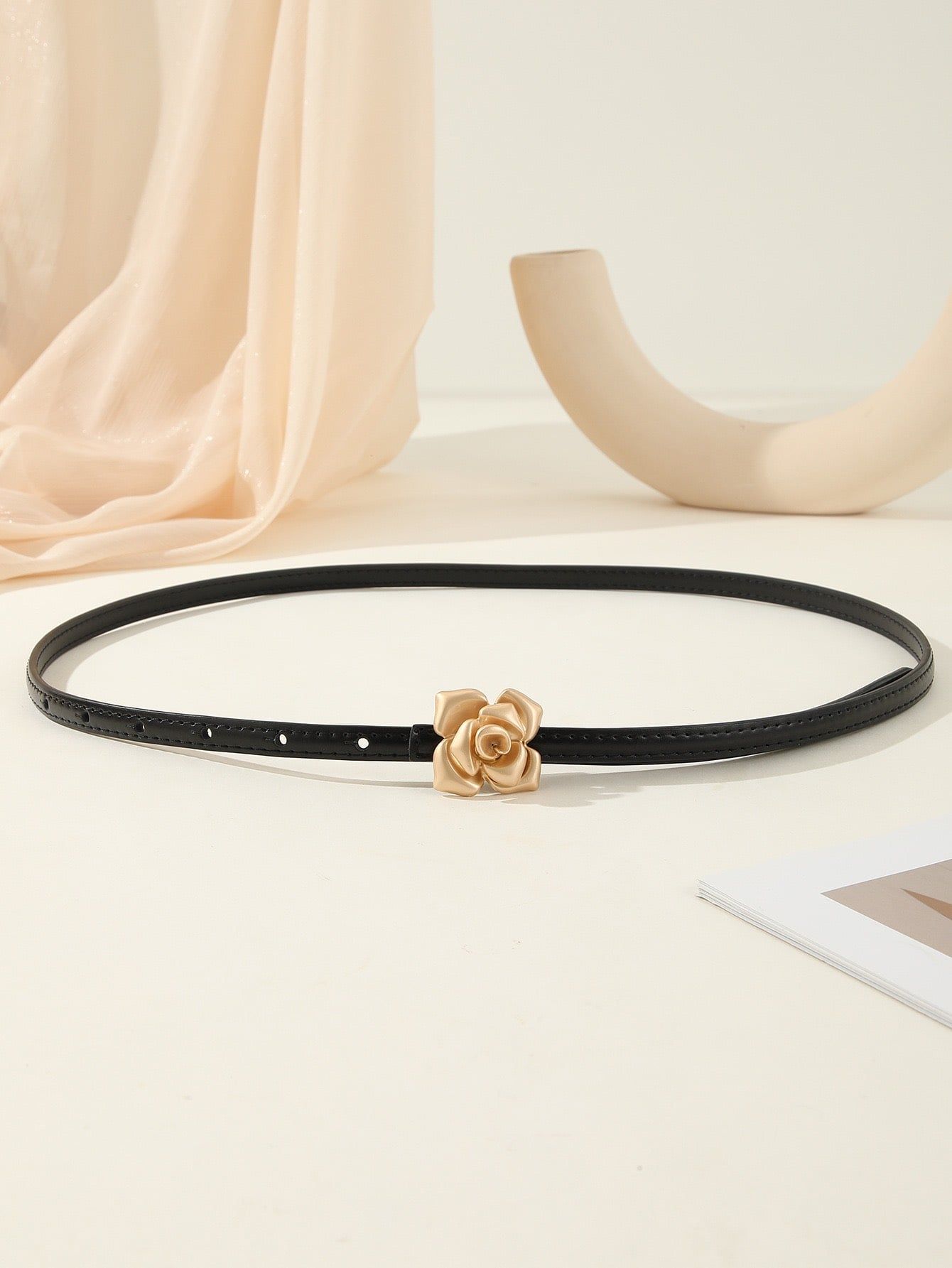  Thắt lưng nữ da bò thật AGANA dây nịt da thật đai váy da thật Hàn Quốc cao cấp phong cách hiện đại - DNT004 