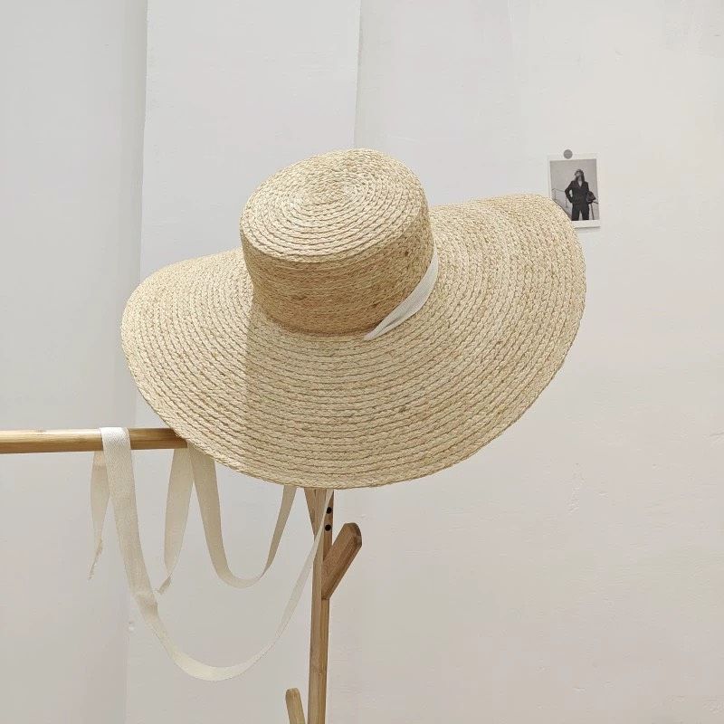  Mũ nón cói đi biển rộng vành tròn đẹp cho nữ AGANA - NC516 