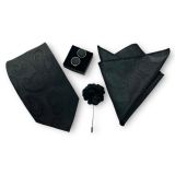  Set cà vạt nam 4 món cao cấp làm quà tặng, caravat đẹp sang trọng - SCR019 