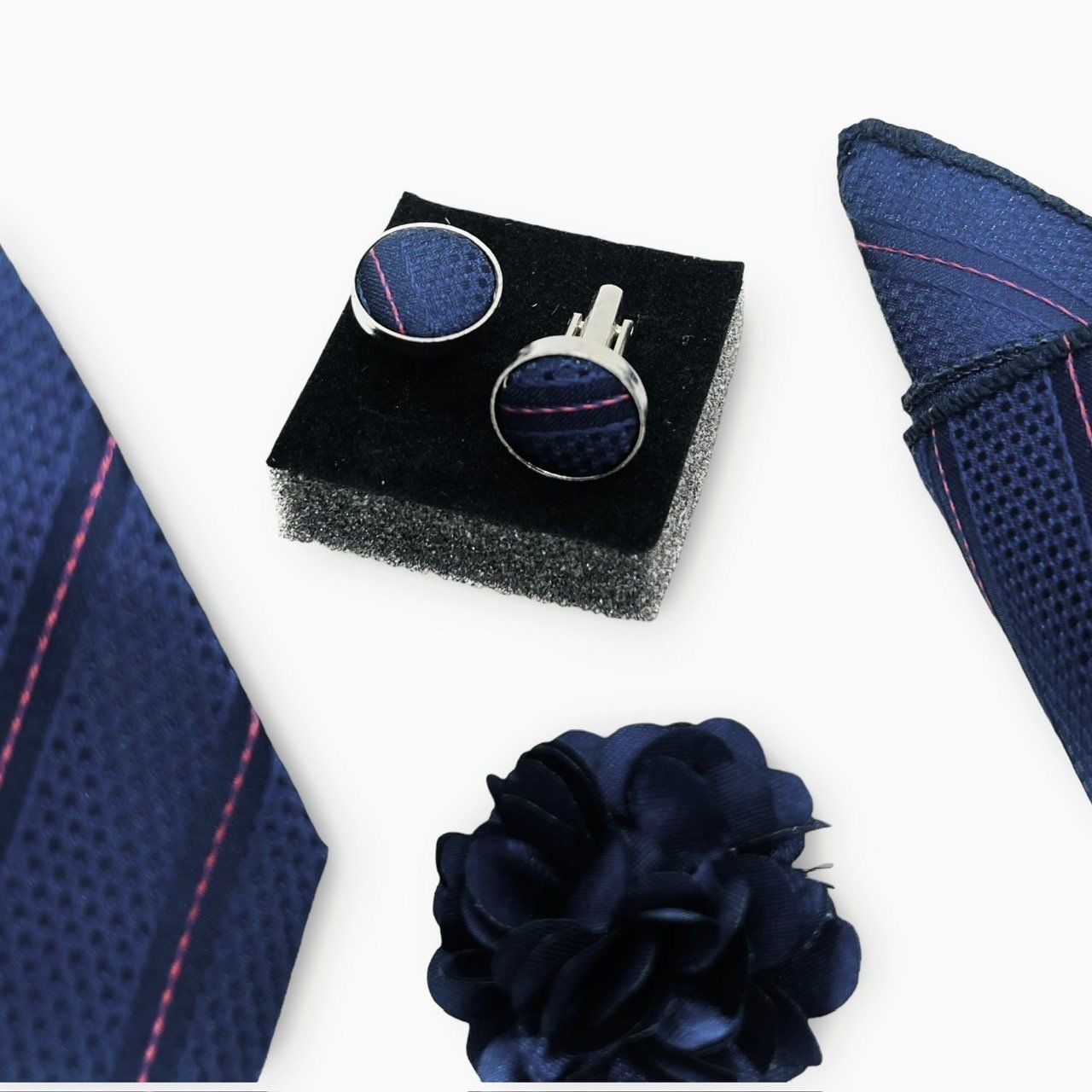  Quà tặng 20/10 cho đối tác nam, sếp nam, đồng nghiệp nam, người yêu nam ,bạn bè, anh trai hoặc người thân quà tặng Set cà vạt nam 4 món cao cấp làm quà tặng, caravat đẹp sang trọng - SCR027 