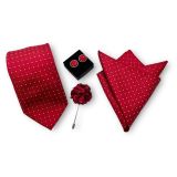  Quà tặng 20/10 cho đối tác nam, sếp nam, đồng nghiệp nam, người yêu nam ,bạn bè, anh trai hoặc người thân quà tặng Set cà vạt nam 4 món cao cấp làm quà tặng, caravat đẹp sang trọng - SCR018 