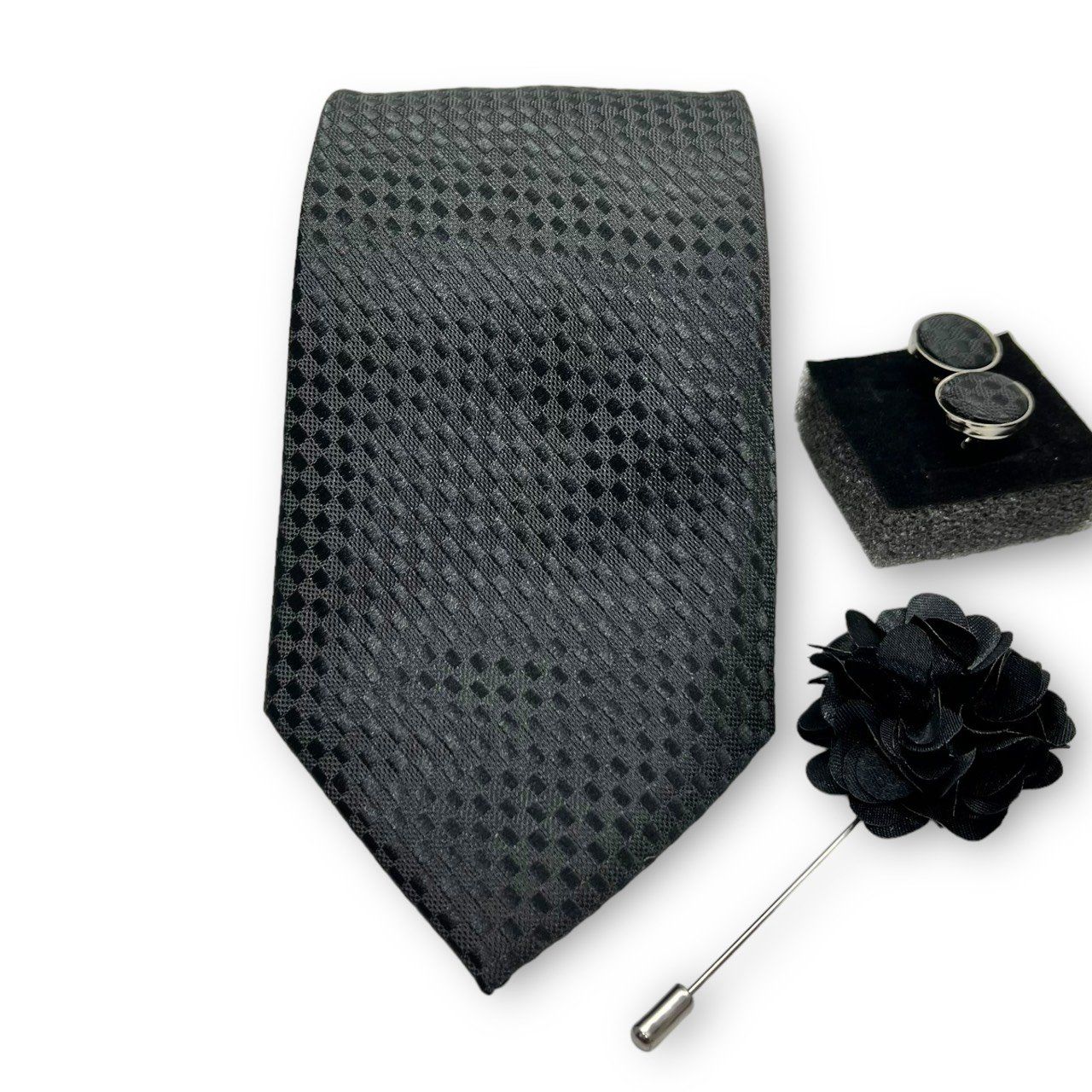  Quà tặng 20/10 cho đối tác nam, sếp nam, đồng nghiệp nam, người yêu nam ,bạn bè, anh trai hoặc người thân quà tặng Set cà vạt nam 4 món cao cấp làm quà tặng, caravat đẹp sang trọng - SCR002 