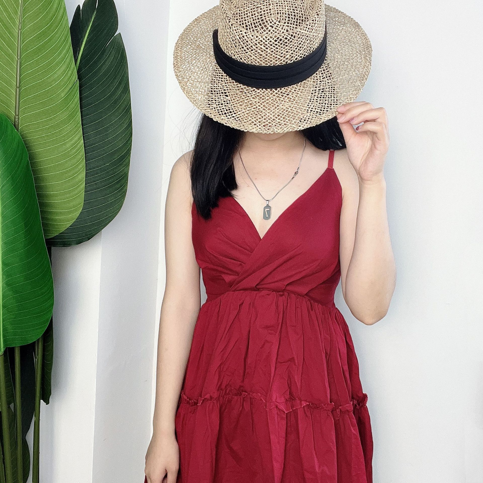  Quà tặng 20/11 cho sếp nữ, vợ, cô giáo, giáo viên nữ, mẹ và bạn gái, người yêu nữ quà tặng Mũ nón cói đi biển rộng vành tròn đẹp cho nữ AGANA - NC509 