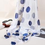  Quà tặng 20/10 cho sếp nữ, vợ, cô giáo, giáo viên nữ, mẹ và bạn gái, người yêu nữ quà tặng Khăn quàngchoàng cổ lụa cao cấp cho nữ văn phòng sở đẹp màu trắng AGANA - KS174 