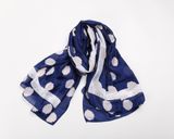  Khăn quàng choàng cổ lụa cao cấp cho nữ văn phòng sở đẹp màu xanh AGANA - KS175 