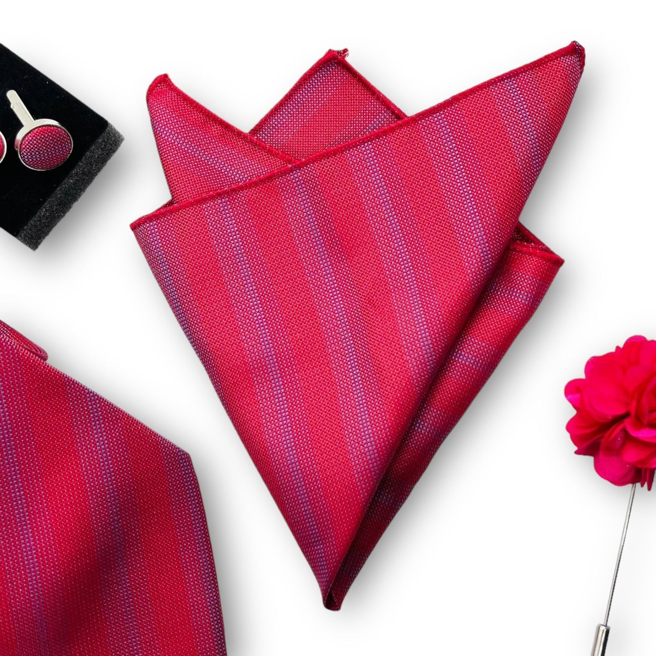  Set cà vạt nam 4 món cao cấp làm quà tặng, caravat đẹp sang trọng - SCR030 