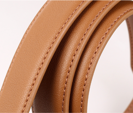  Thắt lưng nữ da bò thật AGANA dây nịt da thật đai váy da thật Hàn Quốc cao cấp phong cách hiện đại - DNT011 