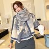  Khăn quàng choàng cổ len Cashmere cho nữ giữ ấm cao cấp phong cách Hàn Quốc đẹp sang trọng AGANA Khăn Phụ Kiện - KC478 