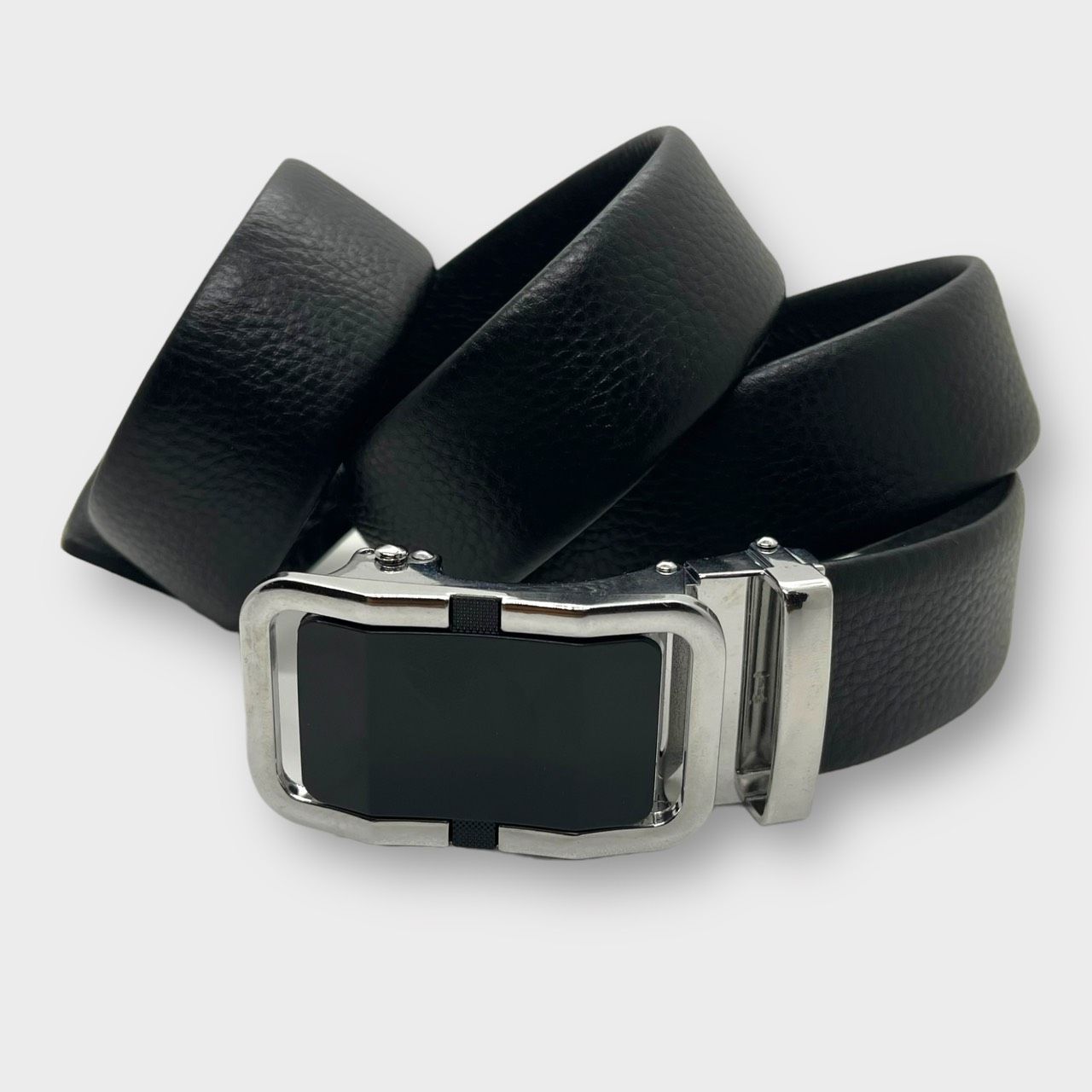  Quà tặng 20/11 cho đối tác nam, sếp nam, đồng nghiệp nam, người yêu nam ,bạn bè, anh trai hoặc người thân quà tặng Thắt lưng nam da bò thật khóa tự động hợp kim chống rỉ AGANA dây nịt nam cao cấp khóa lỗ kim da bò bền bỉ thời trang - Màu Đen - DNN010 