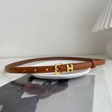  Thắt lưng nữ da bò thật AGANA dây nịt da thật đai váy da thật Hàn Quốc cao cấp phong cách hiện đại - DNT013 