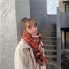 Quà tặng 20/10 cho sếp nữ, vợ, cô giáo, giáo viên nữ, mẹ và bạn gái, người yêu nữ quà tặng Khăn quàngchoàng cổ len Cashmere giữ ấm cao cấp caro màu đỏ đô đẹp sang trọng AGANA - KC398