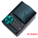  Quà tặng 20/11 cho đối tác nam, sếp nam, đồng nghiệp nam, người yêu nam ,bạn bè, anh trai hoặc người thân quà tặng Set cà vạt nam 4 món cao cấp làm quà tặng, caravat đẹp sang trọng - SCR004 