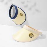  Quà tặng 20/10 cho sếp nữ, vợ, cô giáo, giáo viên nữ, mẹ và bạn gái, người yêu nữ quà tặng Mũ nón visor nửa đầu đi biển rộng vành tròn đẹp cho nữ AGANA - NC506 