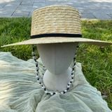  Quà tặng 20/10 cho sếp nữ, vợ, cô giáo, giáo viên nữ, mẹ và bạn gái, người yêu nữ quà tặng Mũ nón cói đi biển rộng vành tròn đẹp cho nữ AGANA - NC494 