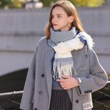  Quà tặng 20/11 cho cô giáo, cô giáo chủ nhiệm, giáo viên nữ, cô giáo mầm non, cô giáo tiểu học, cô giáo trung niên ý nghĩa ngày nhà giáo Việt Nam quà tặng Khăn quàng choàng cổ len Cashmere giữ ấm cao cấp phong cách châu Âu Mỹ sang trọng AGANA - KC445 