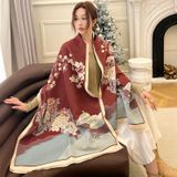  Khăn quàng choàng cổ len Cashmere cho nữ giữ ấm cao cấp phong cách Hàn Quốc đẹp sang trọng AGANA - KC479 