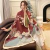 Khăn quàng choàng cổ len Cashmere cho nữ giữ ấm cao cấp phong cách Hàn Quốc đẹp sang trọng AGANA - KC479
