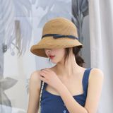  Quà tặng 20/10 cho sếp nữ, vợ, cô giáo, giáo viên nữ, mẹ và bạn gái, người yêu nữ quà tặng Mũ nón cói đi biển rộng vành tròn đẹp cho nữ AGANA - NC500 