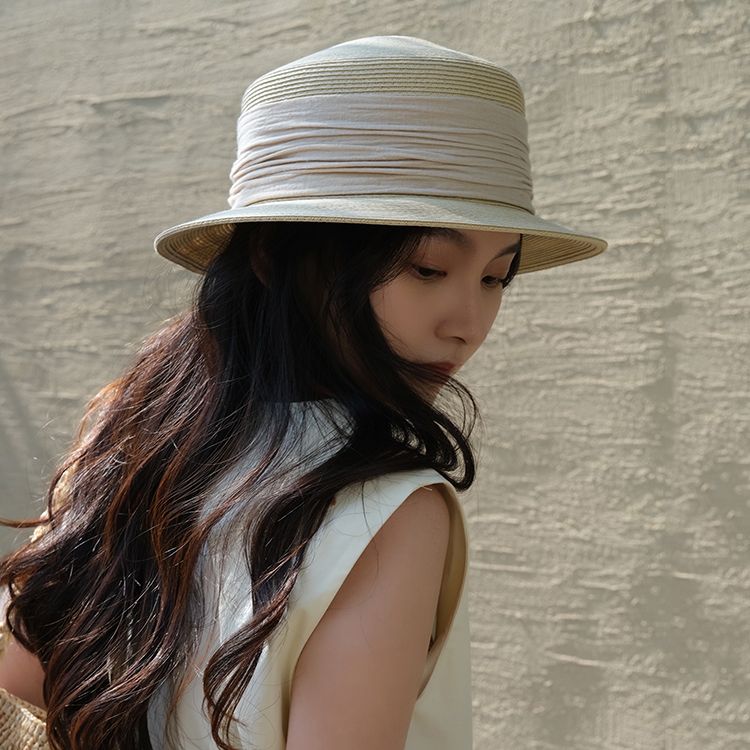  Quà tặng 20/10 cho sếp nữ, vợ, cô giáo, giáo viên nữ, mẹ và bạn gái, người yêu nữ quà tặng Mũ nón cói đi biển rộng vành tròn đẹp cho nữ AGANA - NC501 