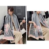  Khăn quàng choàng cổ len Cashmere cho nữ giữ ấm cao cấp phong cách Hàn Quốc đẹp sang trọng AGANA - KC467 