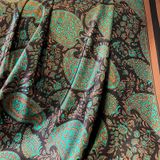  Quà tặng 20/10 cho sếp nữ, vợ, cô giáo, giáo viên nữ, mẹ và bạn gái, người yêu nữ quà tặng Khăn quàngchoàng cổ lụa cao cấp cho nữ văn phòng sở đẹp màu xanh rêu AGANA - KS218 