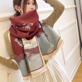  Khăn quàng choàng cổ len Cashmere cho nữ giữ ấm cao cấp phong cách Hàn Quốc đẹp sang trọng AGANA - KC479 