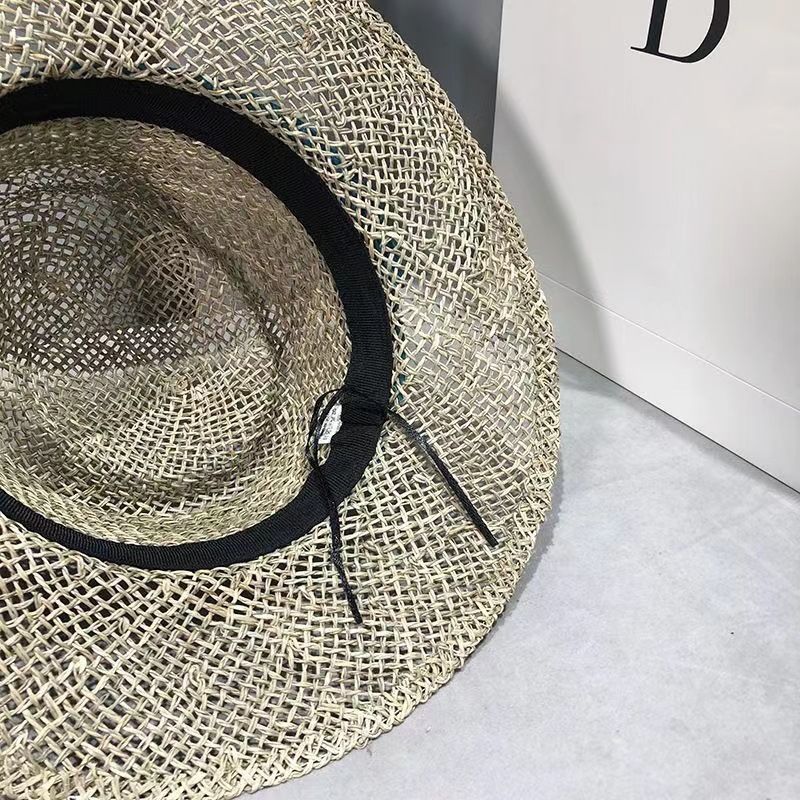  Quà tặng 20/10 cho sếp nữ, vợ, cô giáo, giáo viên nữ, mẹ và bạn gái, người yêu nữ quà tặng Mũ nón cói đi biển rộng vành tròn đẹp cho nữ AGANA - NC509 