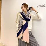  Khăn quàng choàng cổ len Cashmere cho nữ giữ ấm cao cấp phong cách Hàn Quốc đẹp sang trọng AGANA - KC474 