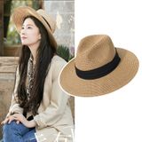  Quà tặng 20/10 cho sếp nữ, vợ, cô giáo, giáo viên nữ, mẹ và bạn gái, người yêu nữ quà tặng Mũ nón phớt sợi cói đi biển rộng vành tròn đẹp cho nữ AGANA - NC502 