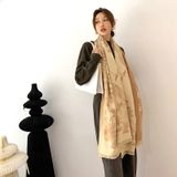  Khăn quàng choàng cổ len Cashmere giữ ấm cao cấp phong cách Hàn Quốc đẹp sang trọng - KC408 